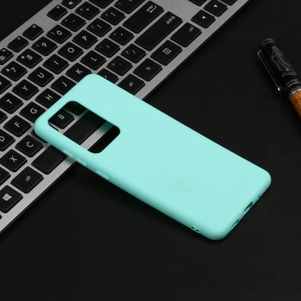 For Galaxy S20 Ultra Frosted Candy-Colored Ultra-thin TPU Phone Case(Green)-garmade.com