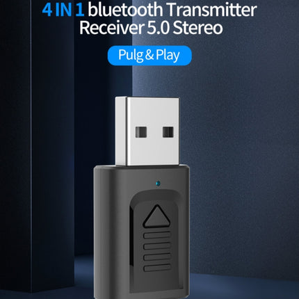 JEDX-M135 USB5.0 4 in 1 Bluetooth Audio Receiver Transmitter-garmade.com