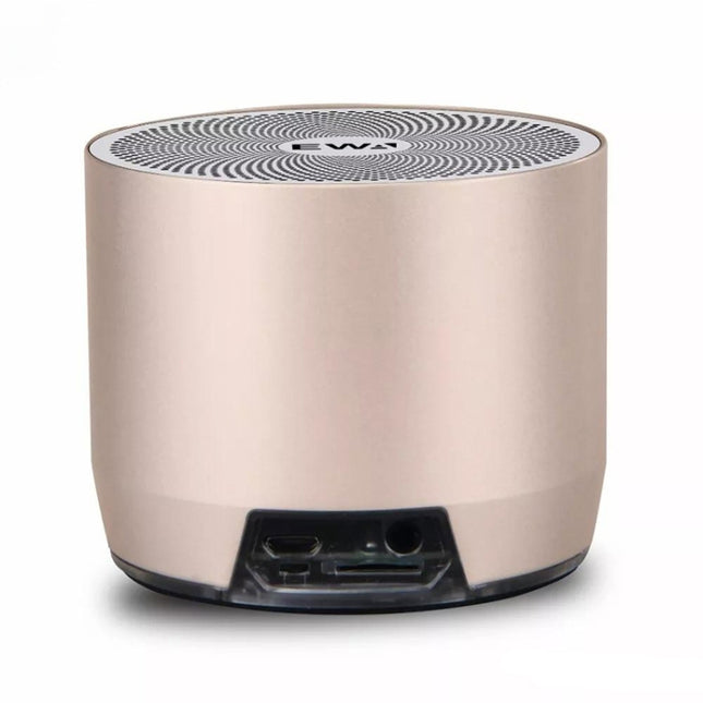 EWA A3 Mini Speakers 8W 3D Stereo Music Surround Wireless Bluetooth Speakers Portable Sound Bass Support TF Cards USB(Gold)-garmade.com
