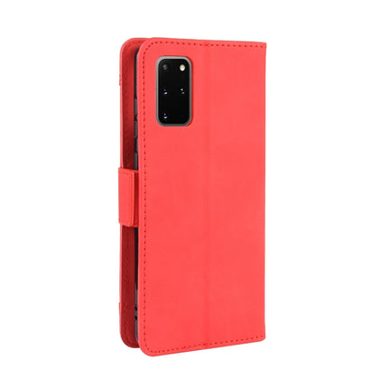 For Galaxy S20+/S20+5G Wallet Style Skin Feel Calf Pattern Leather Case with Separate Card Slot(Red)-garmade.com