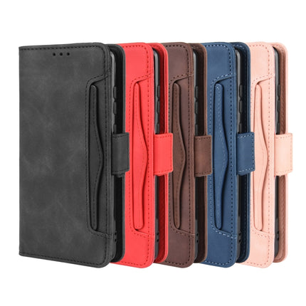 For Galaxy S20+/S20+5G Wallet Style Skin Feel Calf Pattern Leather Case with Separate Card Slot(Pink)-garmade.com