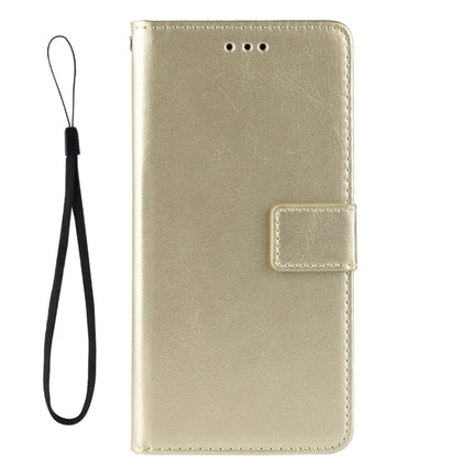 For Galaxy S20+/S20+5G Retro Crazy Horse Texture Horizontal Flip Leather Case with Holder & Card Slots & Photo Frame(Gold)-garmade.com