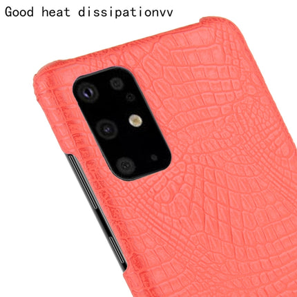 For Galaxy S20/S20 5G Shockproof Crocodile Texture PC + PU Case(Red)-garmade.com