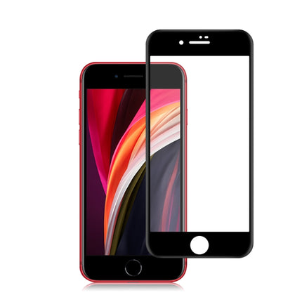 For iPhone SE 2020 mocolo 0.33mm 9H 3D Full Glue Curved Full Screen Tempered Glass Film-garmade.com