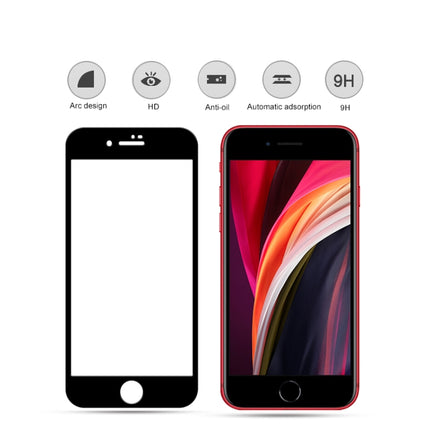 For iPhone SE 2020 2pcs mocolo 0.33mm 9H 2.5D Full Glue Tempered Glass Film-garmade.com