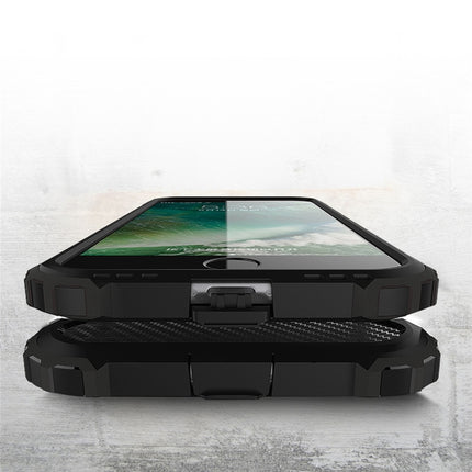For iPhone SE 2020 Magic Armor TPU + PC Combination Case(Navy Blue)-garmade.com
