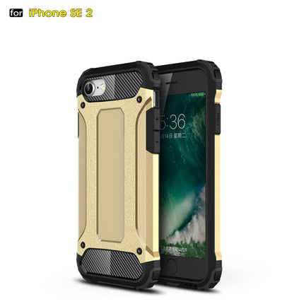 For iPhone SE 2020 Magic Armor TPU + PC Combination Case(Gold)-garmade.com