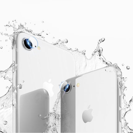 For iPhone SE 2020 2pcs mocolo 0.15mm 9H 2.5D Round Edge Rear Camera Lens Tempered Glass Film-garmade.com