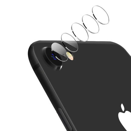For iPhone SE 2020 2pcs mocolo 0.15mm 9H 2.5D Round Edge Rear Camera Lens Tempered Glass Film-garmade.com