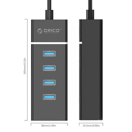 ORICO W6PH4-U3 4 Port USB3.0 HUB-garmade.com