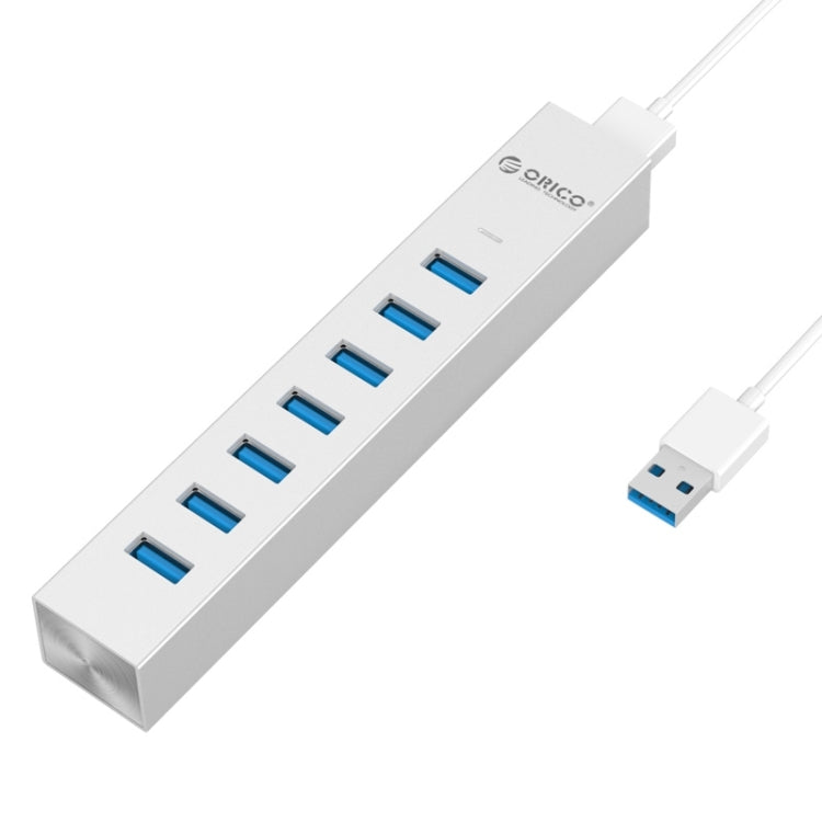 ORICO USB Hub 10Gbps with 7 USB A Ports, USB 3.2 Gen 2 Hub with 1.64Ft USB-C Cable ORICO USB Hub 10Gbps with 7 USB A Ports, USB 3.2 Gen 2 Hub with 1.64Ft USB-C Cable
