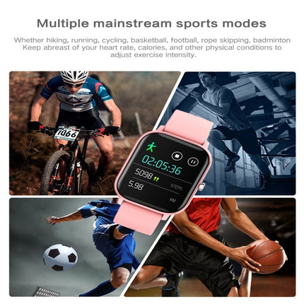 P8 1.4 inch Color Screen Smart Watch IPX7 Waterproof,Support Call Reminder /Heart Rate Monitoring/Sleep Monitoring/Blood Pressure Monitoring/Blood Oxygen Monitoring(Blue)-garmade.com