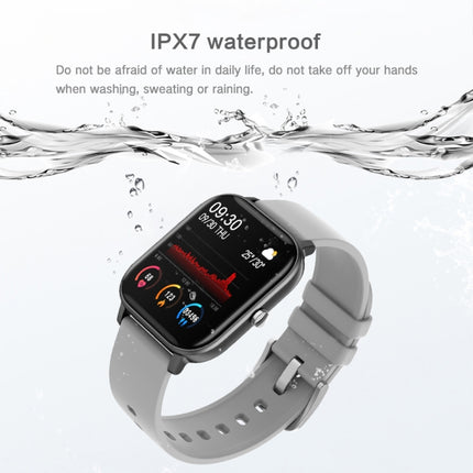 P8 1.4 inch Color Screen Smart Watch IPX7 Waterproof,Support Call Reminder /Heart Rate Monitoring/Sleep Monitoring/Blood Pressure Monitoring/Blood Oxygen Monitoring(Gray)-garmade.com