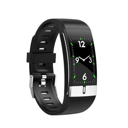 E66 1.08inch TFT Color Screen Smart Watch IP68 Waterproof,Support Temperature Monitoring/ECG function /Heart Rate Monitoring/Blood Pressure Monitoring/Blood Oxygen Monitoring(Black)-garmade.com