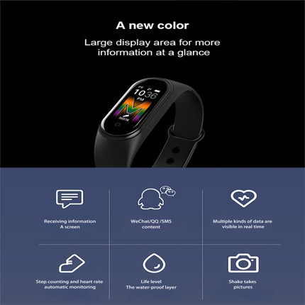 KM5 0.96inch Color Screen Phone Smart Watch IP68 Waterproof,Support Bluetooth Call/Bluetooth Music/Heart Rate Monitoring/Blood Pressure Monitoring(Black)-garmade.com