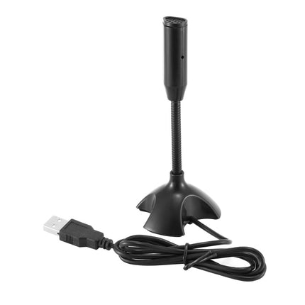 Dedicate USB Capacitive Mini Microphone Stand for PC Laptop Notebook Recording Wired Device-garmade.com