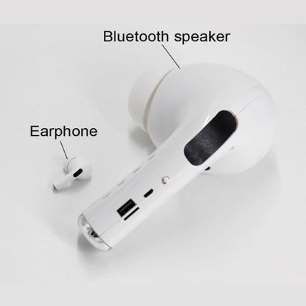 MK-201 Large Earphone Shape Bluetooth Speaker Wireless 3D Stereo Outdoor Portable Speaker, Support Hands-free Calling & FM & TF Card / USB Flash Disk / 3.5mm AUX Music Play (Black)-garmade.com