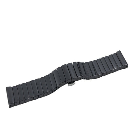 22mm For Huawei Watch GT2e GT2 46mm Ceramic Strap(Black)-garmade.com
