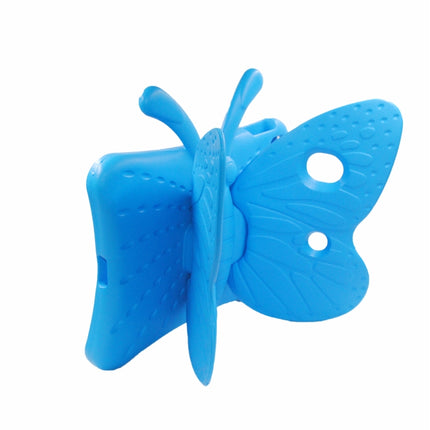 Butterfly Bracket Style EVA Children Shockproof Protective Case For iPad 10.2 2021 / 2020 / 2019 / 10.5(Blue)-garmade.com