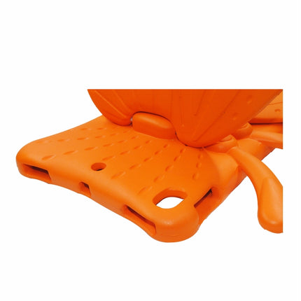 Butterfly Bracket Style EVA Children Shockproof Protective Case For iPad 10.2 2021 / 2020 / 2019 / 10.5(Orange)-garmade.com