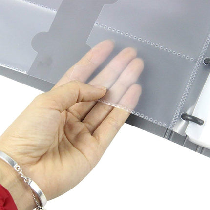 Deli Business Card Book Name Card Holder Book with 600 Business Cards Capacity-garmade.com