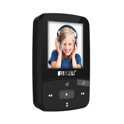 Original RUIZU X50 Sport Bluetooth MP3 Player 8gb Clip Mini with Screen Support FM,Recording,E-Book,Clock,Pedometer-garmade.com