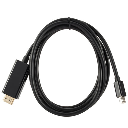 Mini DP to 1080P HD HDMI Converter Cable, Cable Length: 1.8m-garmade.com