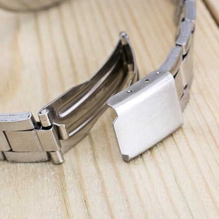2 PCS Women Large Dial Stainless Steel Fine Strap Quartz Watch(Gold)-garmade.com