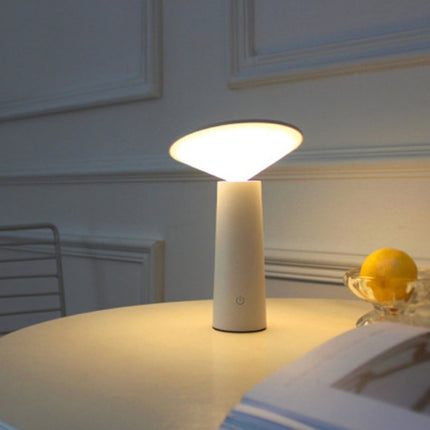Simple and Warm Bedroom Creative Home Hotel Study Bedside Lamp(White)-garmade.com