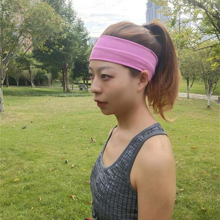 Yoga Fitness Hair Band Headband, Size: About 21 x 7cm(Blue)-garmade.com