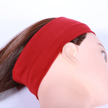 Yoga Fitness Hair Band Headband, Size: About 21 x 7cm(Black)-garmade.com