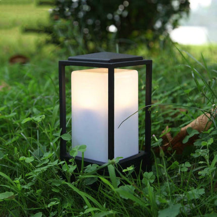Outdoor Rain and Rustproof Wall Lamp Modern Minimalist Column Lamp-garmade.com