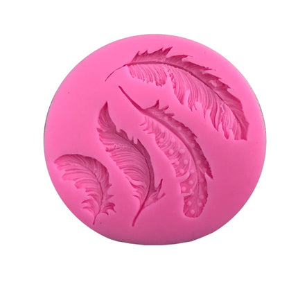 Feather Sugar Silicone Mold Fondant Mold Cake Decorating Tools-garmade.com