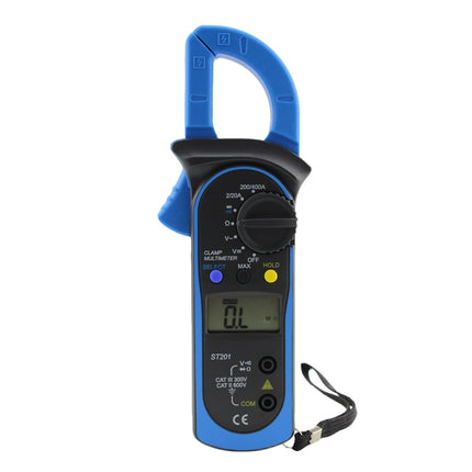 ANENG ST201 AC And DC Digital Clamp Multimeter Voltage And Current Measuring Instrument Tester( Blue)-garmade.com