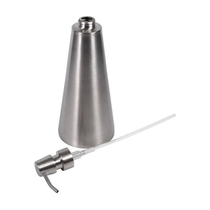 800ml Stainless Steel Soap Dispenser Cone Hand Sanitizer Bottle-garmade.com