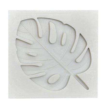 2 PCS DIY Tree Leaf Fondant Mould Chocolate Cake Decorating Mould(Gray)-garmade.com