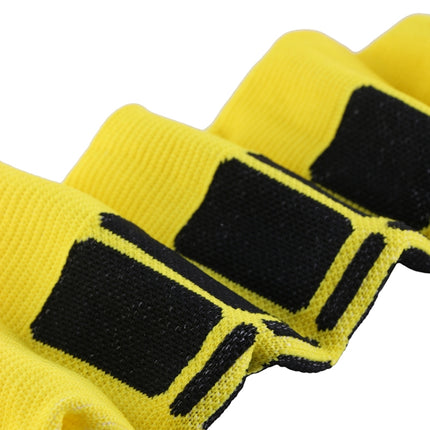 Unisex Sports Stockings Running Cycling Socks Compression Socks, Color:Yellow, Size:L / XL-garmade.com