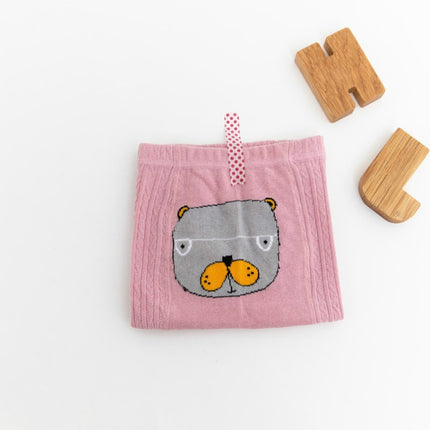 Cartoon Cute Baby Girls Soft Cotton Tight Pantyhose, Size:L(Pink)-garmade.com
