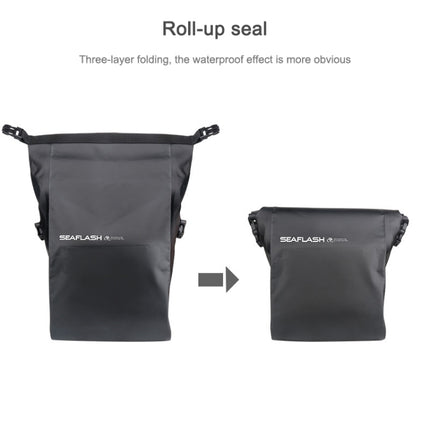 SEAFLASH Outdoor Bicycle Head Bag Foldable Front Beam Waterproof Bag-garmade.com