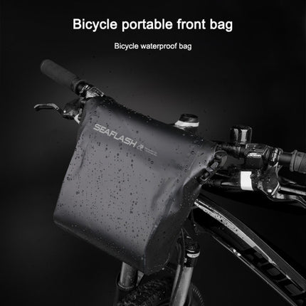 SEAFLASH Outdoor Bicycle Head Bag Foldable Front Beam Waterproof Bag-garmade.com