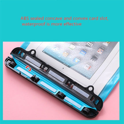 2 PCS Multipurpose Single Shoulder Outdoor Transparent Waterproof Bag for Mobile Phone Small Objects(White)-garmade.com