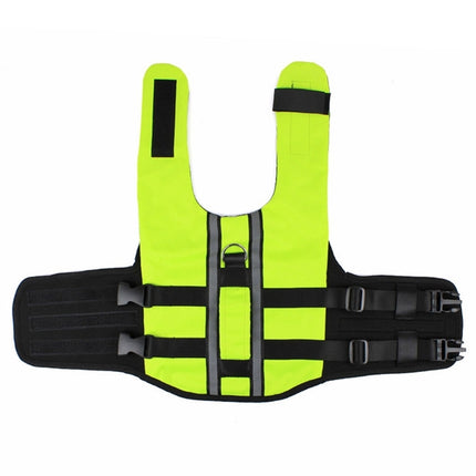 Pet Airbag Life Jacket Inflatable Folding Dog Outdoor Portable Safety Swimsuit, Size:M-garmade.com