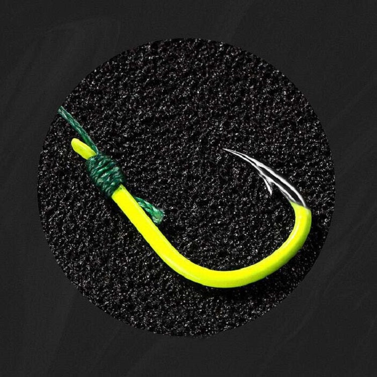 15 PCS / 3 Sets Stranded Double Hook Anti-winding Silver Carp Fishing Group Spring Fishing Hook, Specification:9(Fluorescent Hook)-garmade.com