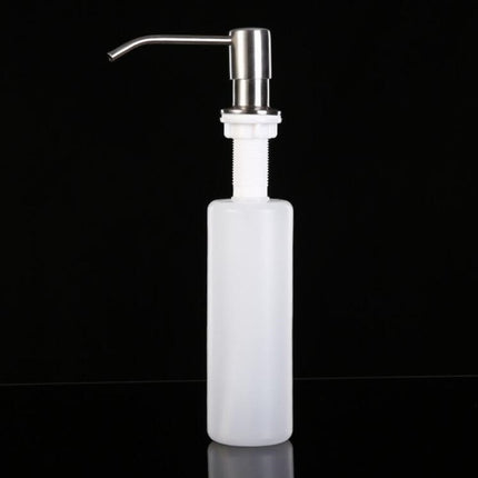 2 PCS Stainless Steel Sink Soap Dispenser Sishwashing Liquid Hand Soap Bottle-garmade.com