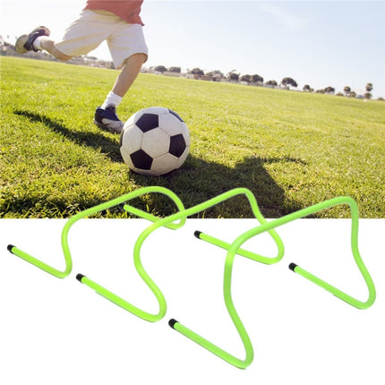 5 PCS ABS Football Obstacle Training Hurdle, Szie:30cm(Green)-garmade.com