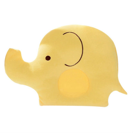Cute Elephant Shape Anti-rollover Head Pillow(Yellow)-garmade.com