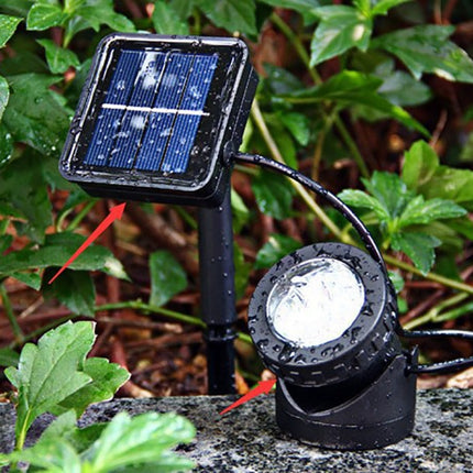 Outdoor Solar Spotlight Pool Garden Lighting Landscape Dual-use IP65 Solar LED Light-garmade.com