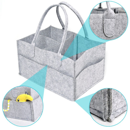 Mummy Bag Storage Multifunctional Maternity Handbags Organizer Stroller Accessories, Size:33x23x18cm, Color:Orange-garmade.com