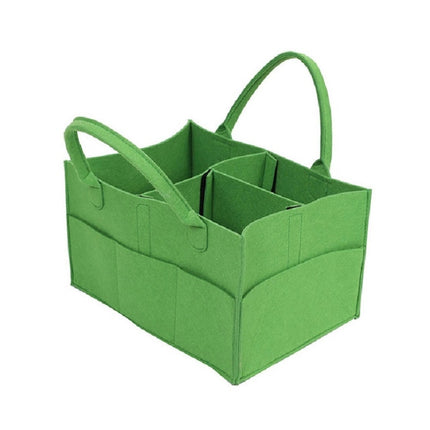 Mummy Bag Storage Multifunctional Maternity Handbags Organizer Stroller Accessories, Size:33x23x18cm, Color:Green-garmade.com