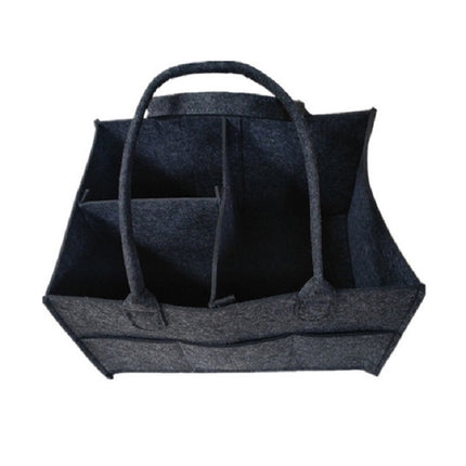 Mummy Bag Storage Multifunctional Maternity Handbags Organizer Stroller Accessories, Size:33x23x18cm, Color:Gray-garmade.com